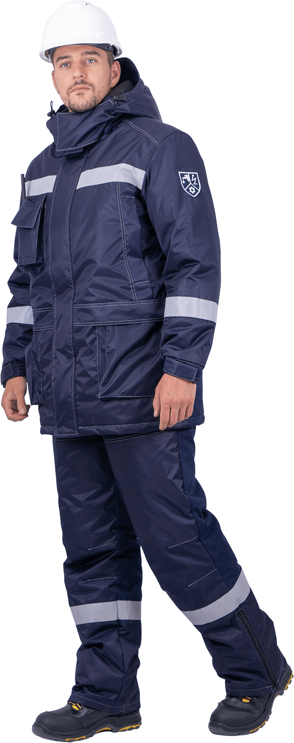 Костюм ПЕТРОЛЕУМ-2 зимний, т/синий