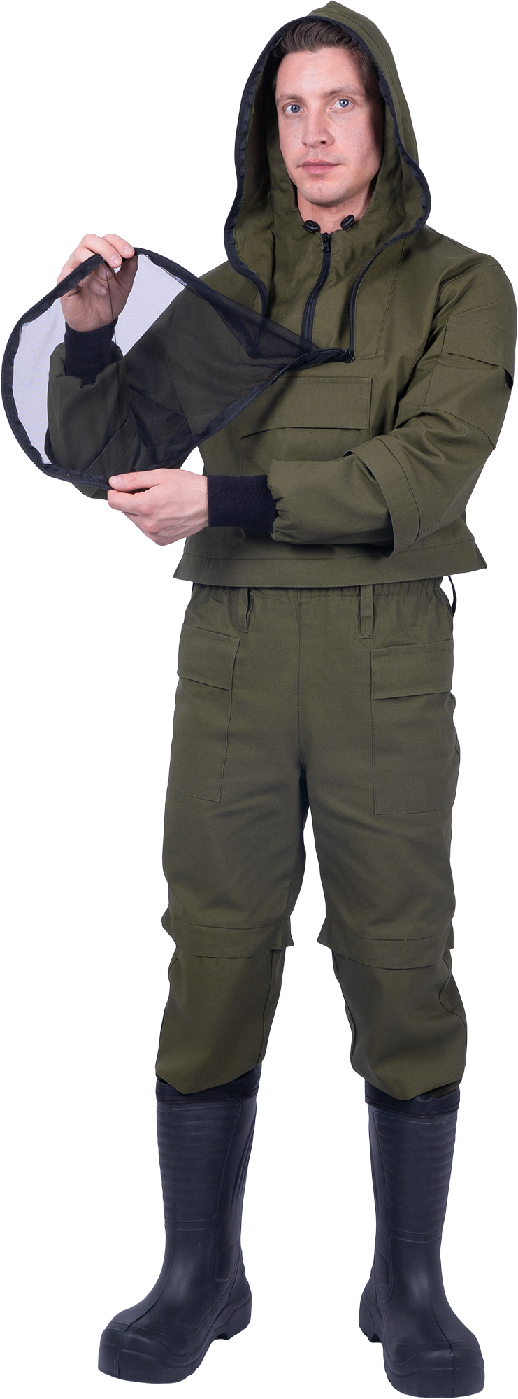 Костюм ПРОТИВОЭНЦЕФАЛИТНЫЙ ТАЙГА, хаки, тк.палатка