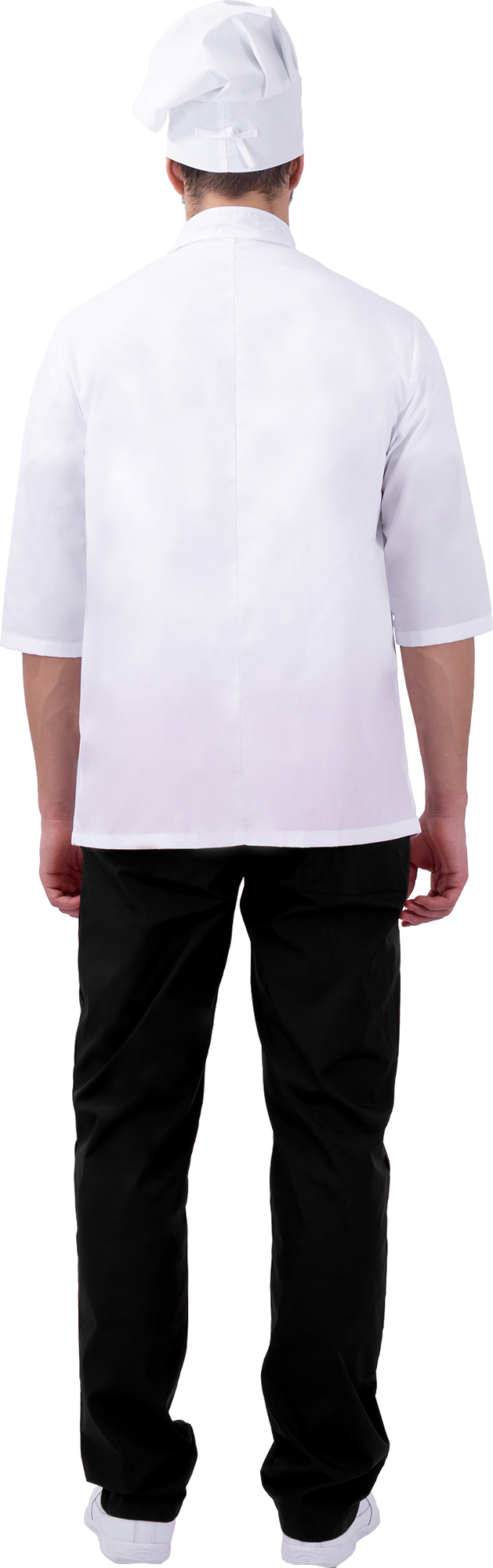 Костюм ШЕФ-ПОВАР, белый-черный