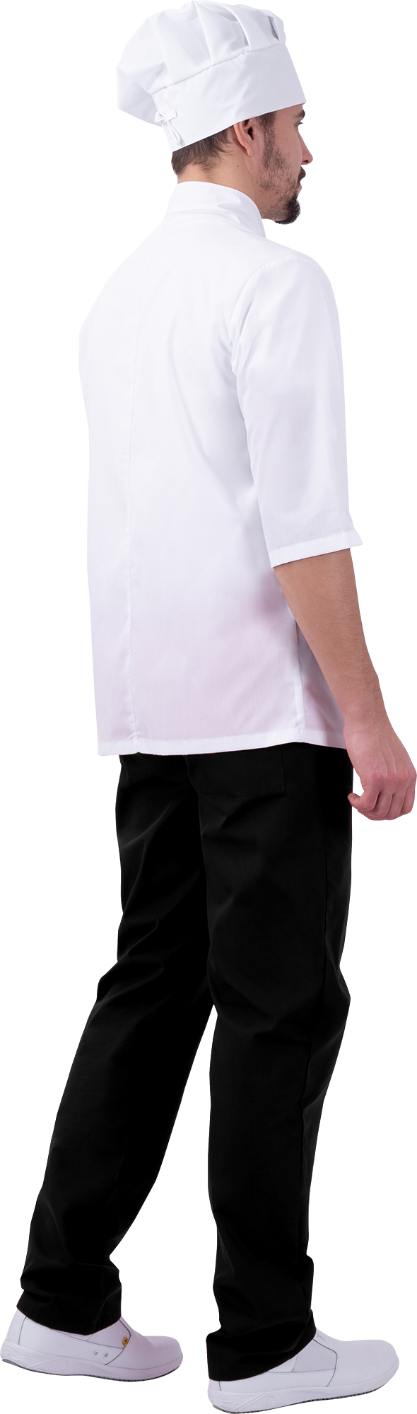 Костюм ШЕФ-ПОВАР, белый-черный