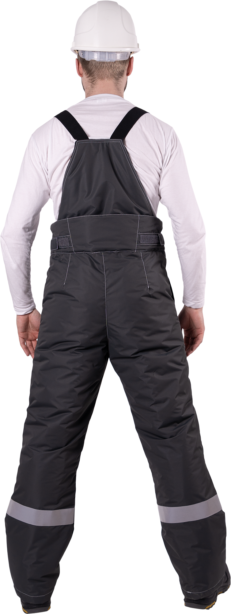 Костюм СТАРАТЕЛЬ зимний, серый-красный Импорт