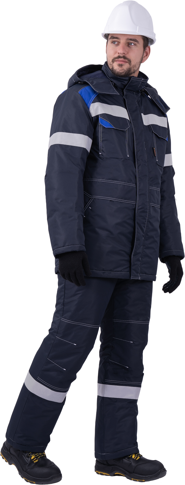 Костюм СТАРАТЕЛЬ зимний, синий-василек Импорт