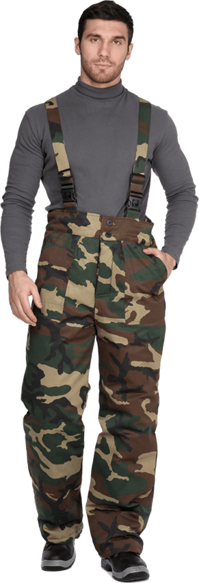 Костюм ТУРИСТ зимний, КМФ зеленый