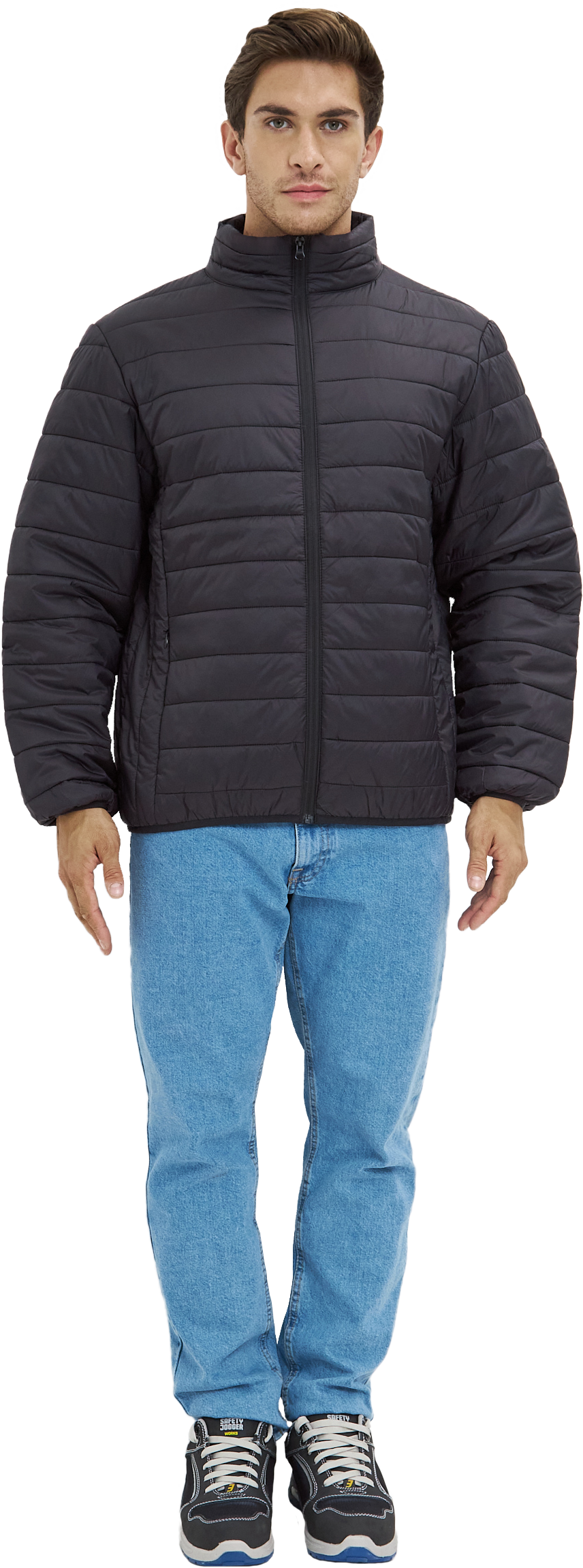 Куртка ДЕМИ стеганая, черный