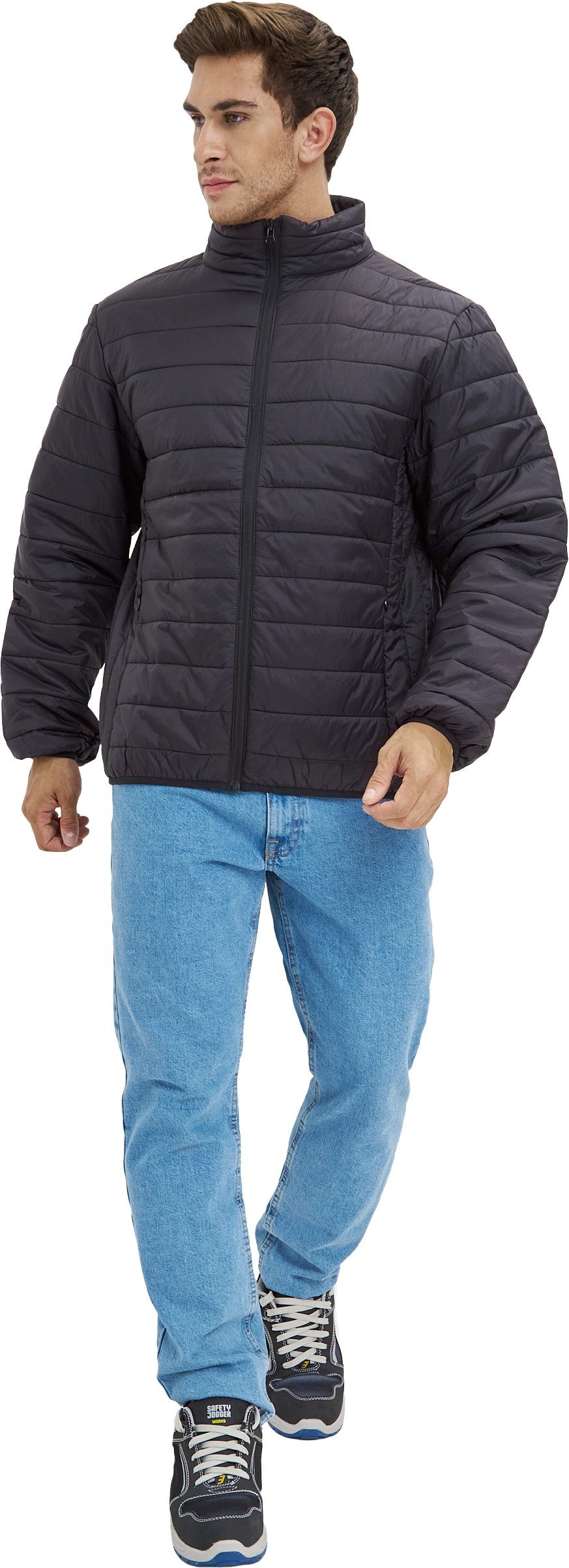 Куртка ДЕМИ стеганая, черный