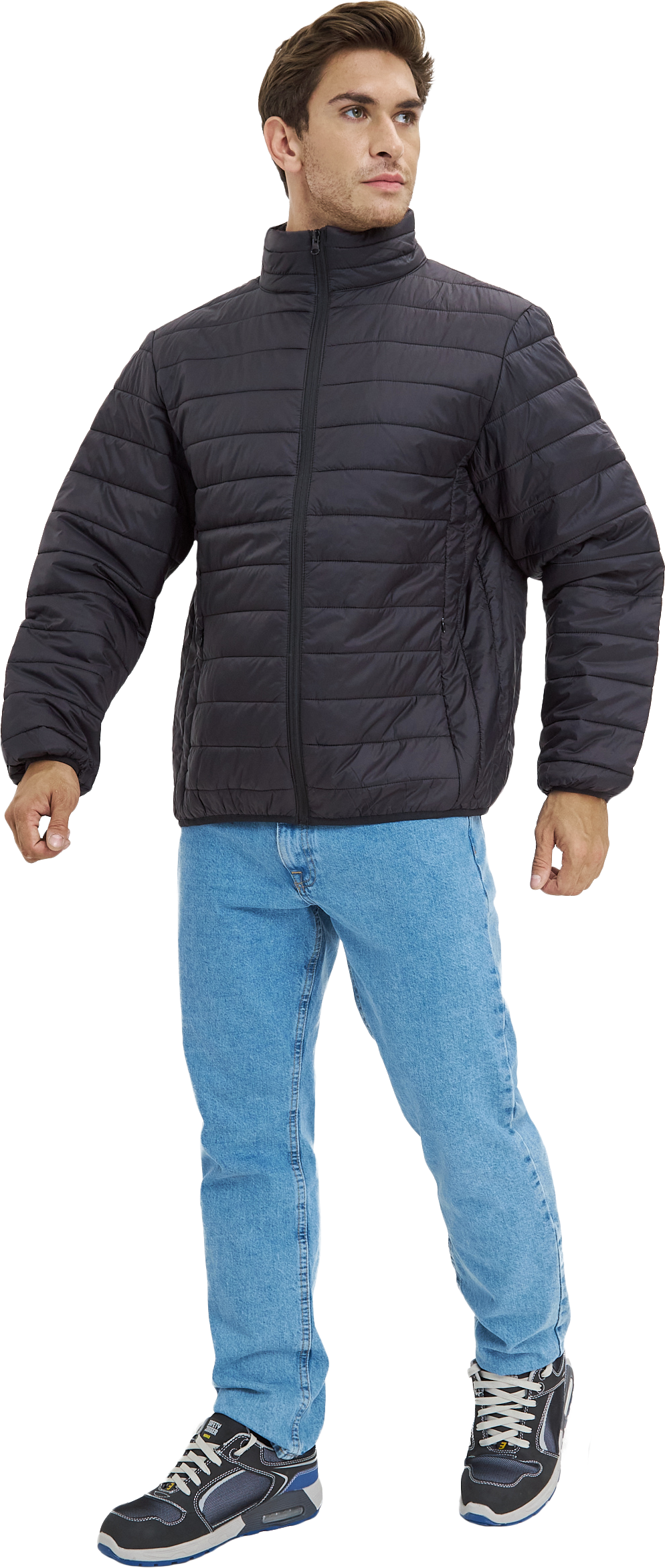 Куртка ДЕМИ стеганая, черный