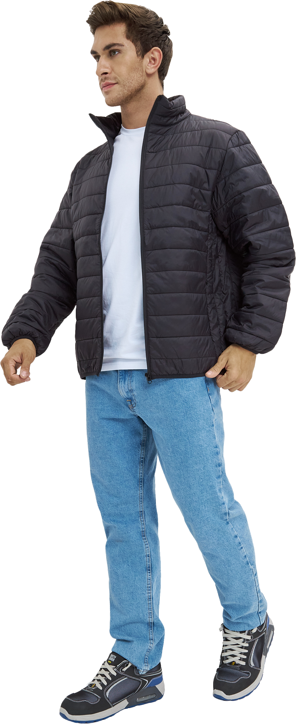 Куртка ДЕМИ стеганая, черный