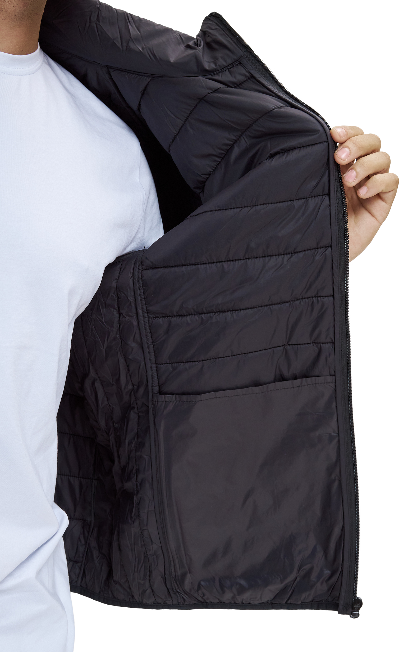 Куртка ДЕМИ стеганая, черный