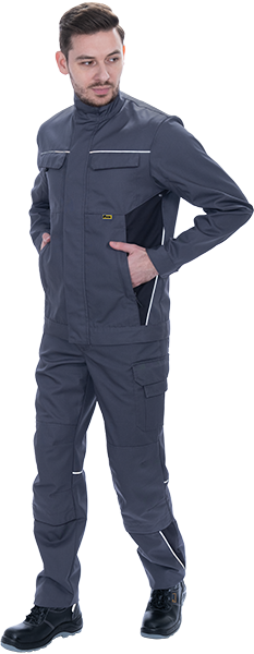 Куртка GT летняя, серый-т.серый