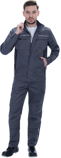 Куртка GT летняя, серый-т.серый