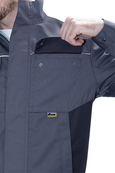 Куртка GT летняя, серый-т.серый