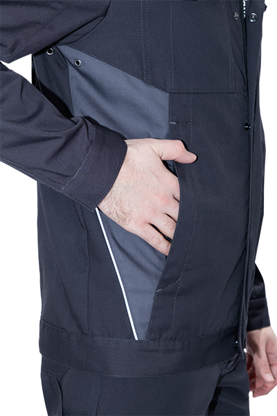 Куртка GT летняя, т.серый-серый