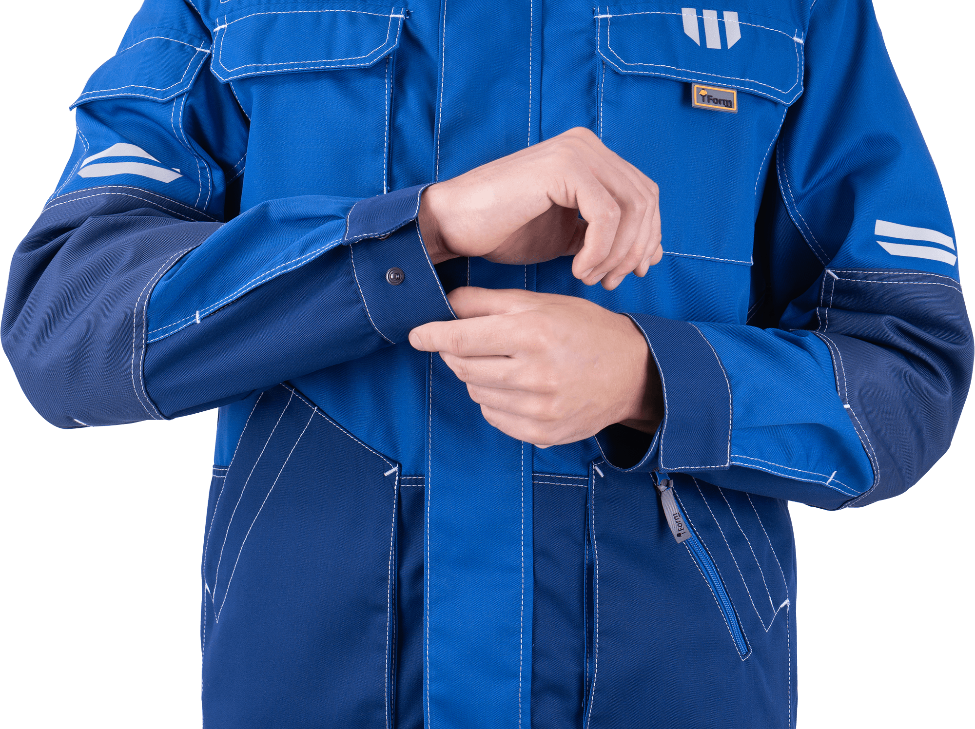 Куртка ЭДВАНС летняя, василек-синий